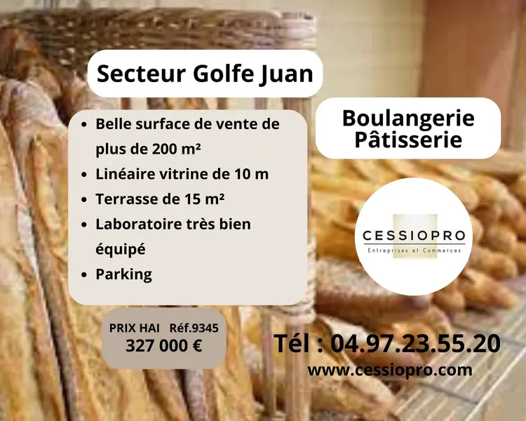 Fonds de commerce à vendre - Vente alimentaire - Vallauris (06220) - 327 000 €