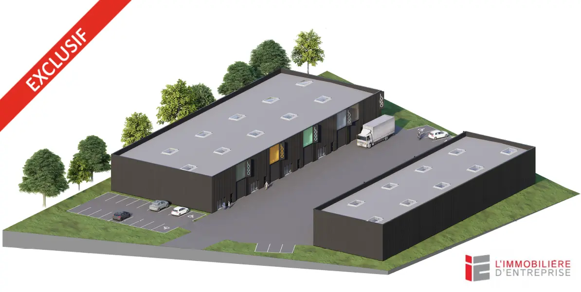 VENTE  CELLULE D'ACTIVITÉ NEUVE  1 200 M²  BAIN-DE-BRETAGNE
