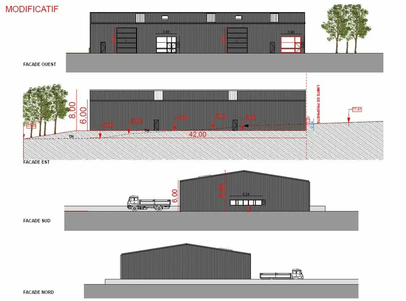 LOCAL D'ACTIVITE NEUF. N 165/E60