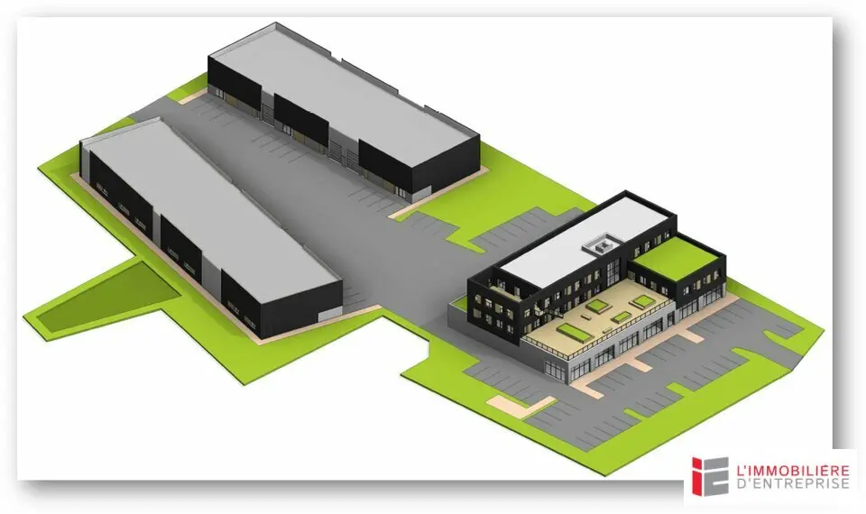 LOC - CELLULE D'ACTIVITE - LA MEZIERE - 400M² 