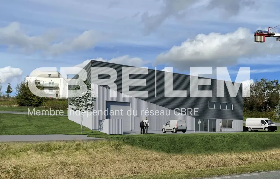A louer Locaux d'activité 400m² Carpiquet