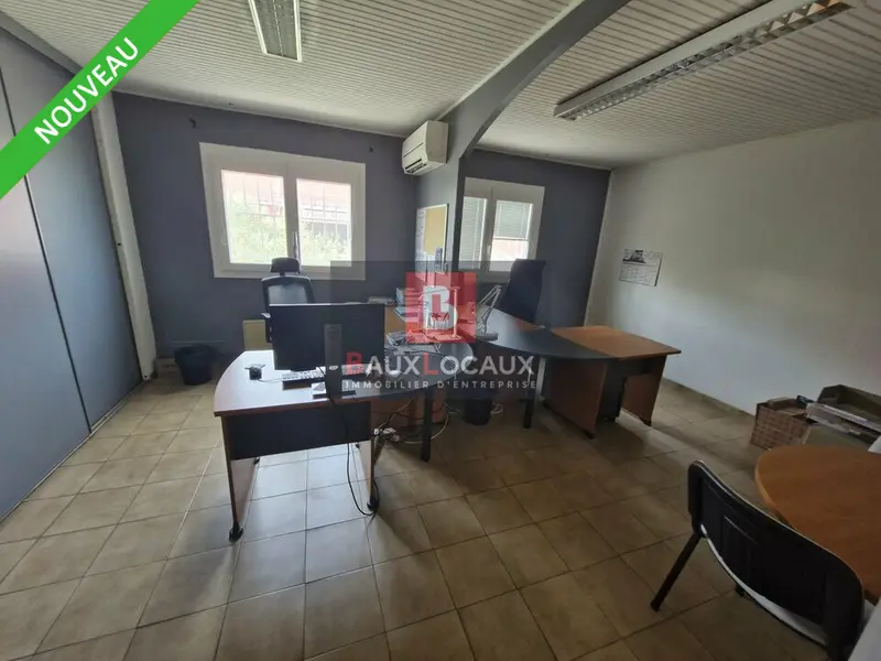 A louer Locaux d'activité 1160m² Châteauneuf-les-Martigues