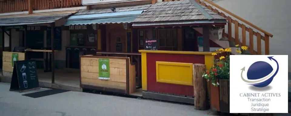  Valloire (73) EN STATION DE SKI BAR ambiance 88 m² avec logement 
