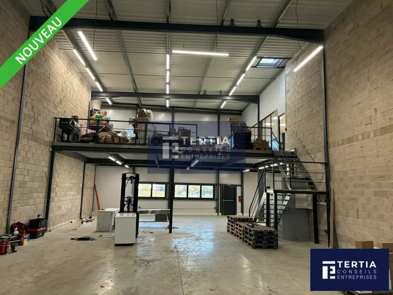 MONTPELLIER EST - LOCAUX ACTIVITES NEUFS A VENDRE DE 435 M² ENV. 