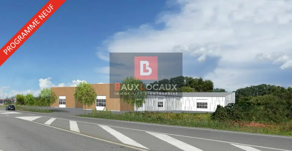 A VENDRE LOCAL D'ACTIVITE NEUF DE 824M² ENVIRON A SORGUES