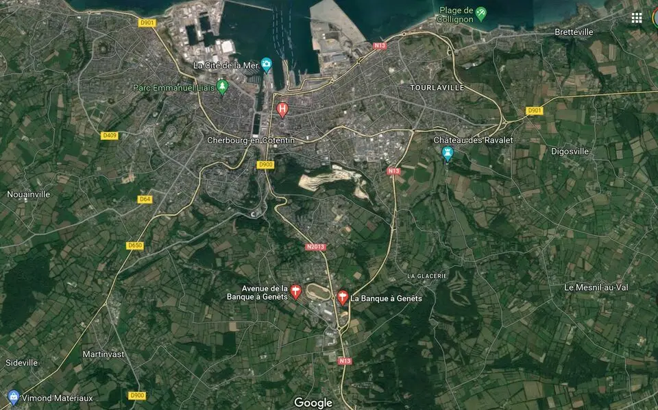 A vendre Local commercial  1200m² Cherbourg-en-Cotentin