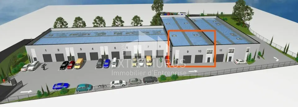 A vendre Locaux d'activité 372m² Saint-Germain-Nuelles