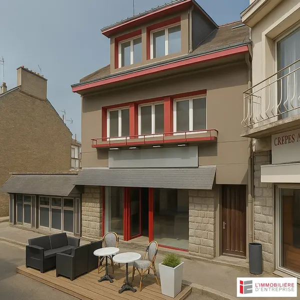 VENTE  LOCAL COMMERCIAL  81 m²  HENNEBONT