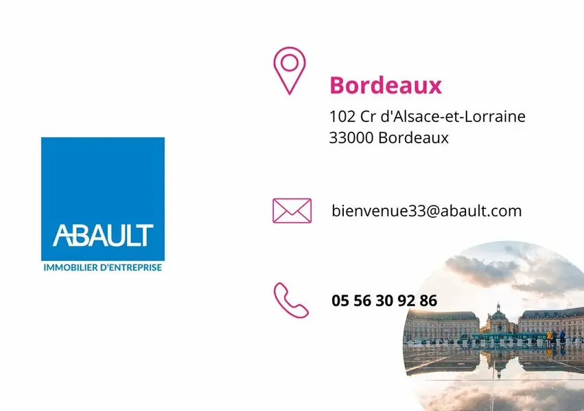 A vendre Bureaux 325m² Floirac