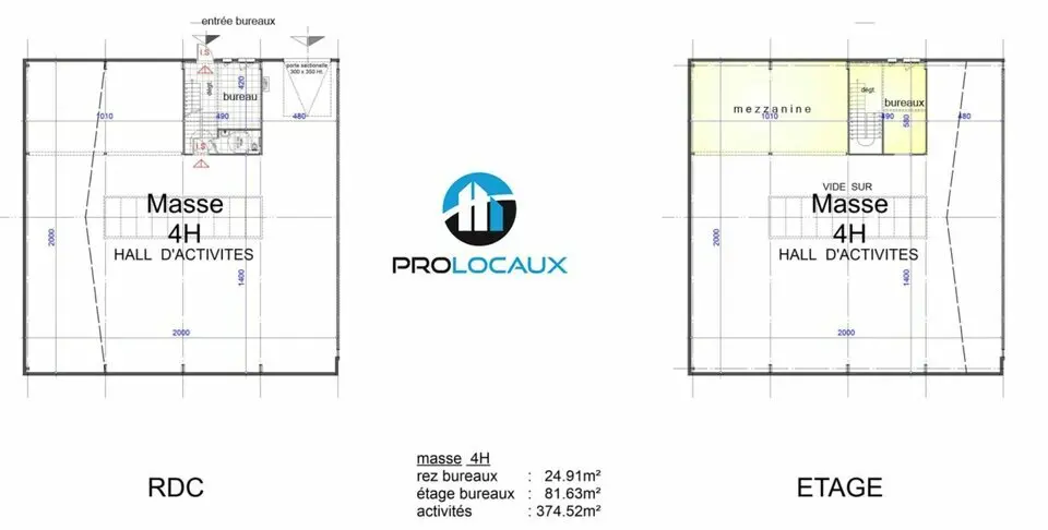 A vendre Locaux d'activité 481.06m² Bourgoin-Jallieu