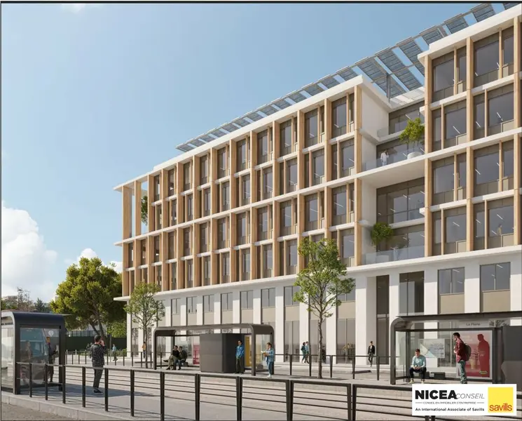 Immeuble de bureaux neufs à vendre en plein coeur de NICE MERIDIA.