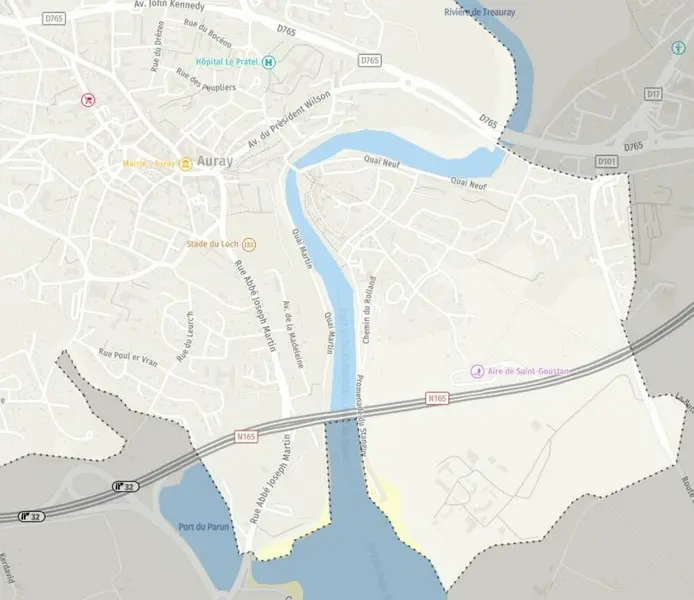 A LOUER - LOCAL COMMERCIAL - AURAY ST GOUSTAN