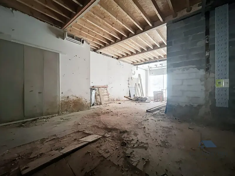 Rez de chaussée commercial 150 m² , terrasse et cave ( 110 m² )