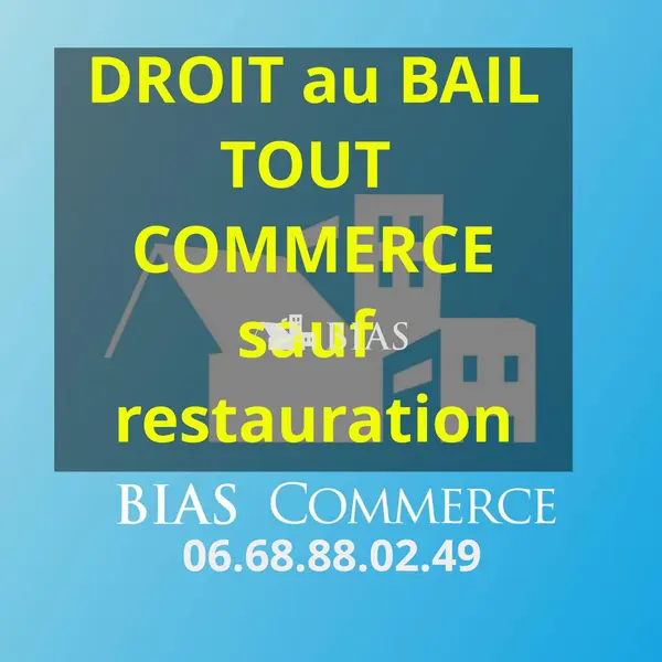A vendre Fonds de commerce 30m² Acquigny