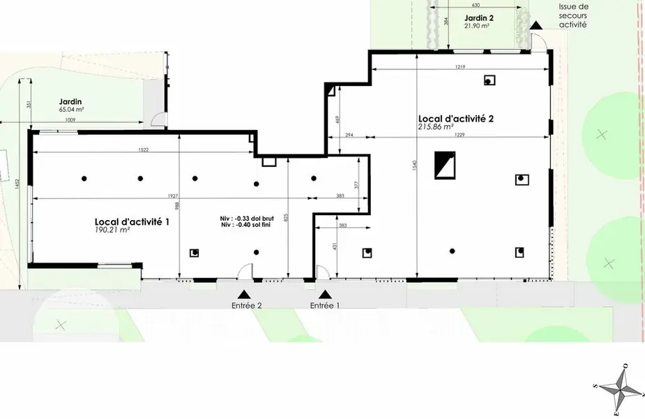 A VENDRE  BUREAUX / LOCAL D'ACTIVITÉ  VEFA  BOIS-GUILLAUME