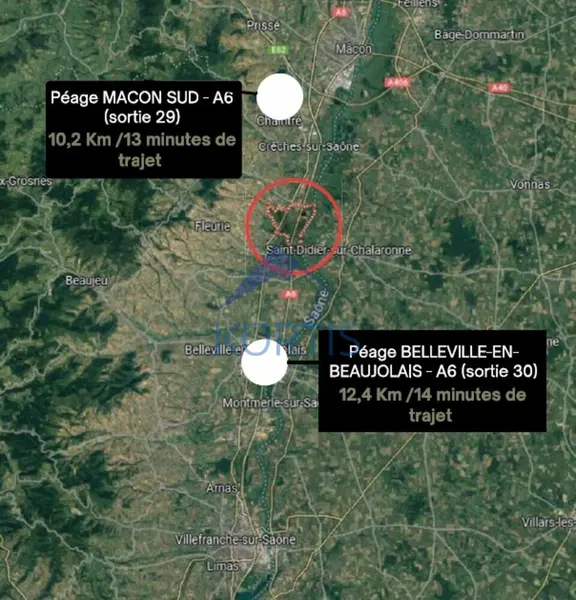 Terrain  Saint-Symphorien-d'Ancelles (71)