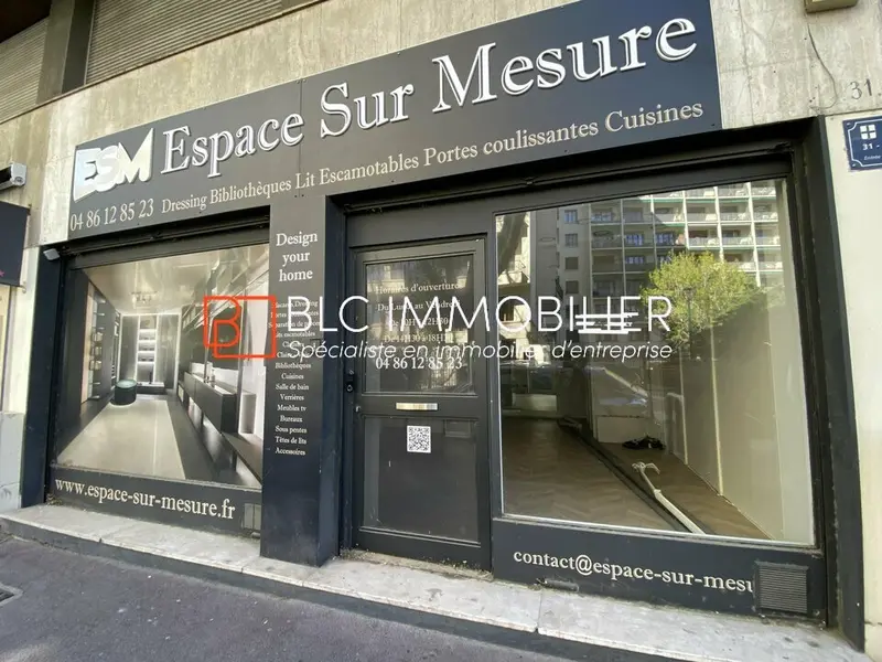 A louer Local commercial  36m² Marseille 08