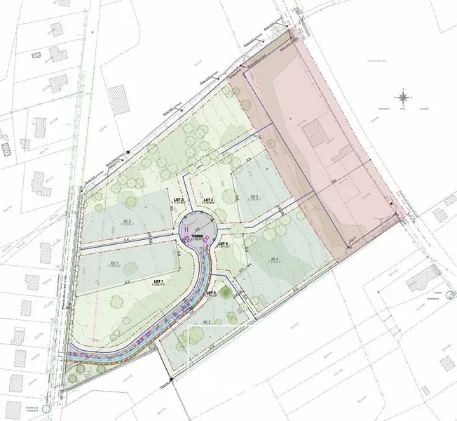terrain professionnel constructible et viabilisé proche A20 