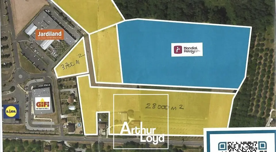 Terrain à vendre - Terrasson-Lavilledieu (24120) - 28000 m²