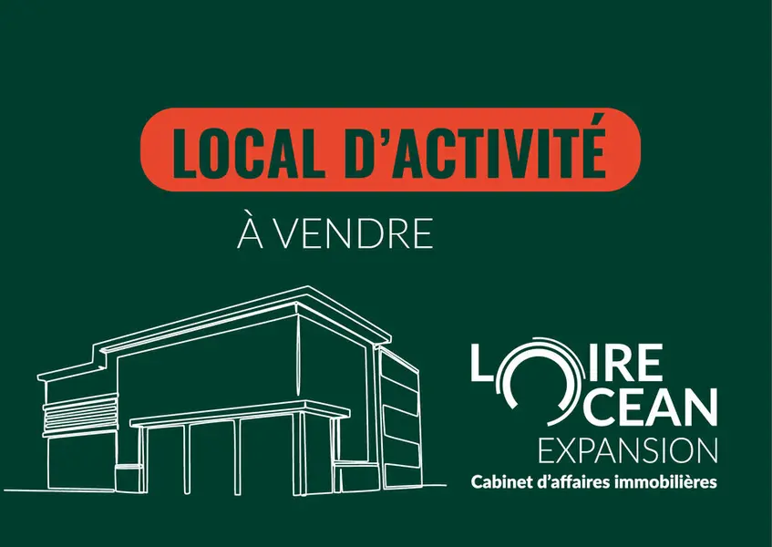 A vendre Locaux d'activité 133m² Les Sorinières
