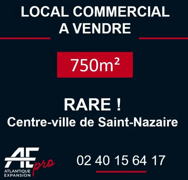 Local Commercial à vendre - Saint-Nazaire (44600) - 746 m²