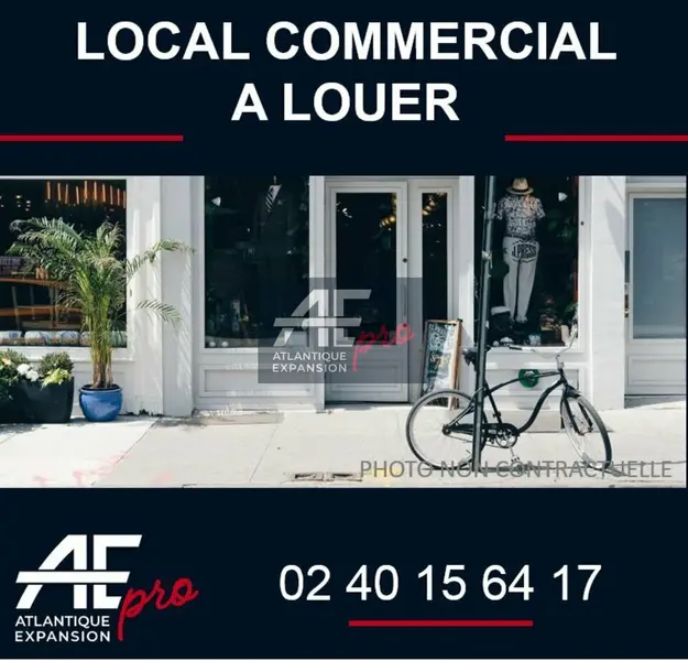 Local Commercial à louer - Pornichet (44380) - 89 m² - 1 900 €/mois