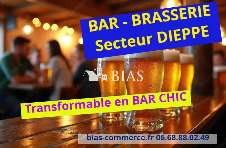 A vendre Fonds de commerce 110m² Dieppe