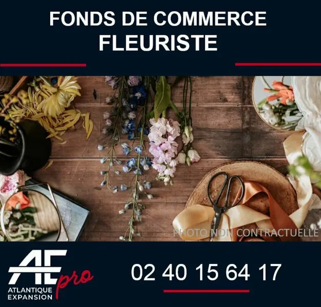 A VENDRE FONDS DE COMMERCE- FLEURISTE