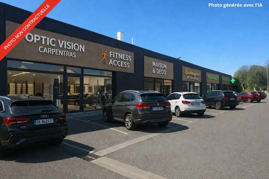 Local Commercial à louer - Carpentras (84200) - 90 m² - 1 260 €/mois