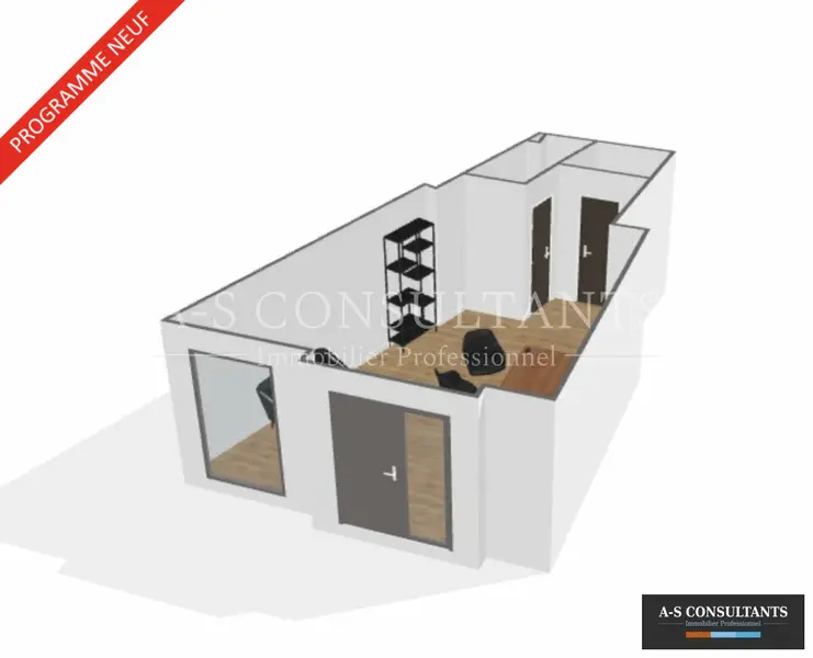 A louer Locaux d'activité 46m² Chambéry