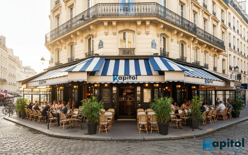 Brasserie d'angle  - Pantin  93500 - 150 couverts