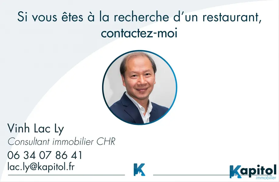 Restaurant rapide traiteur - Paris 5 - avec appartement F3 de 54m²