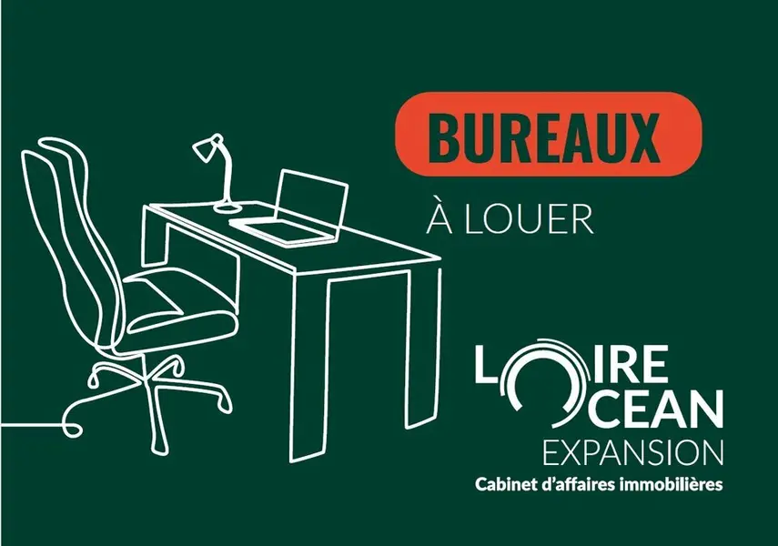 Bureau à louer - Pornic (44210) - 113 m² - 1 516 €/mois