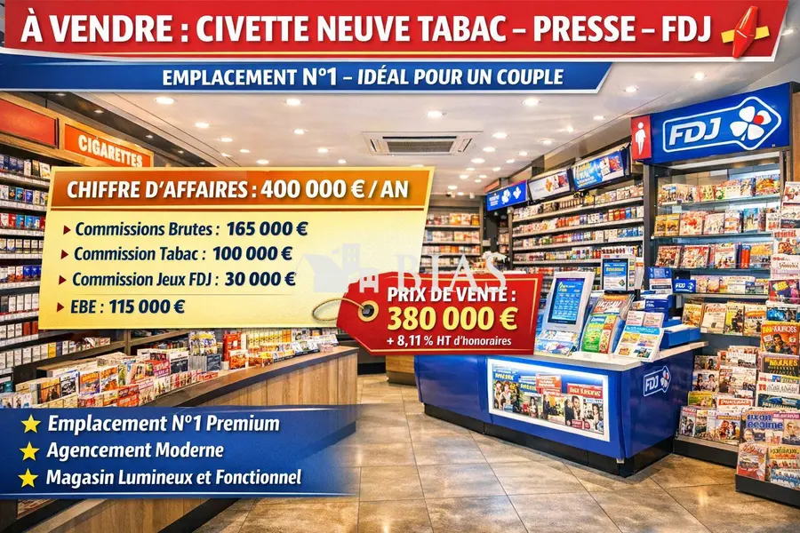 Fonds de commerce à vendre - Boutiques spécialisées - Rouen (76000) - 410 800 €