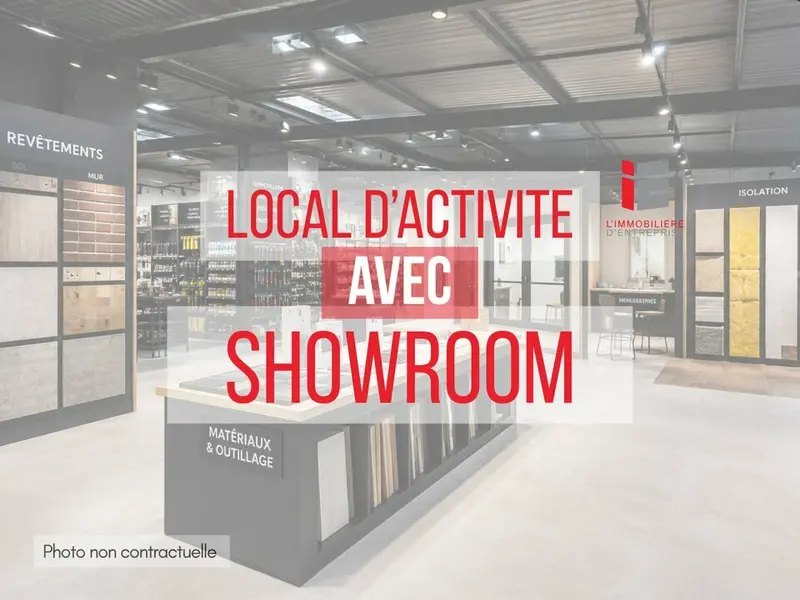 SAINT MALO : LOCAL D'ACTIVITE 700 m² + FONCIER 1700 m² ZI SUD 