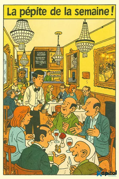 Restaurant traditionnel - Paris 5 - Qaurtier touristique - Gros  CA